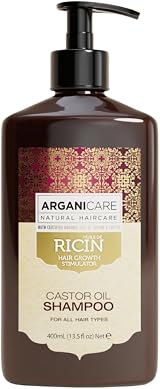 Arganicare Castor Oil Strengthening Shampoo 400ml All Hair Types Gentle Daily view 1