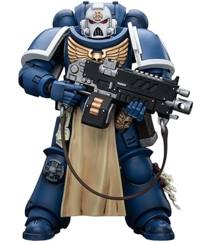 Joy toy Warhammer L´Eredità di Horus 1/18 Ultramarines Leviathan Dreadnought con Lancia Melta Ciclonica e Artigli d´Assedio Action Figure 29 cm Blu| Techinn