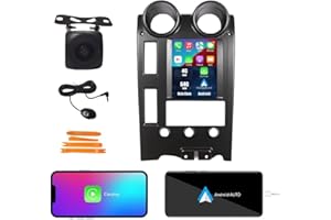 Wostoke Tesla Style Car CarPlay Android Auto Navigation Stereo GPS Radio Reverse Camera 9.7" IPS Touchscreen Headunit Tablet 