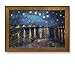 wall26 Framed Art Prints - Starry Night over The Rhone by Vincent Van Gogh - Famous Painting Reproduction. Ready to Hang -16