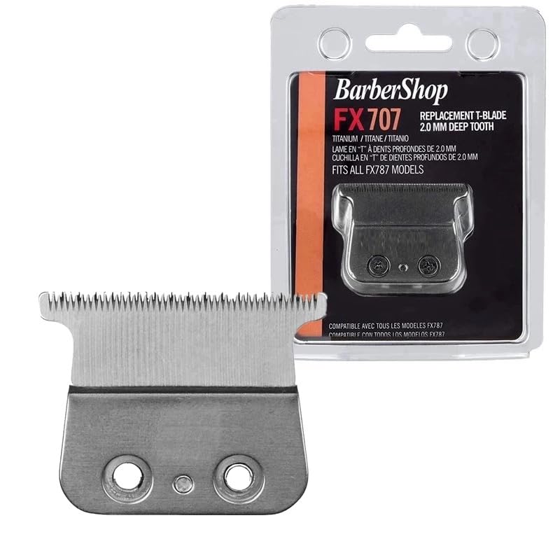 Premium Fx Replacement Silver Blade Set for Skeleton BBY Trimmer FX787 FX726 FX707