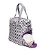Lizzy Breast Pump Bag – Stylish Pump Tote with Insulated Cooler Pocket, Laptop Sleeve & Spacious Side Compartment – Fits Portable Pumps & More – Easy-Clean, Lightweight Breastfeeding Bag (Grey)