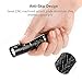 ThorFire Mini Flashlight, 600 Lumen XPG3 Led Professional EDC Light, TK05 Runs off single AA or 14500 Rechargeable Battery (Not Included)