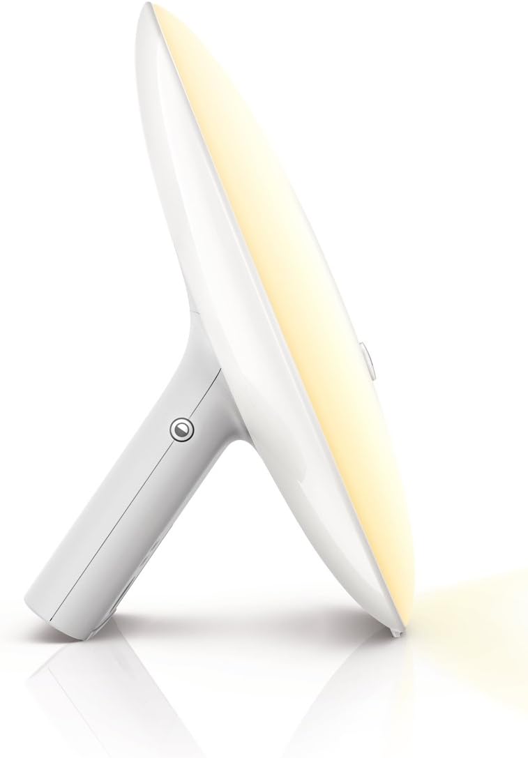Philips SmartSleep HF3500/60 Wake-Up Light Therapy Alarm Clock with Sunrise Simulation, White: Health & Personal Care