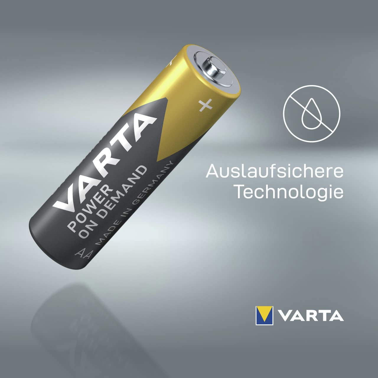VARTA Batterien AA, 50 Stück Vorratspack, Power on Demand, Alkaline, 1,5 V 5