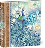Punch Studio Paisley Peacock Decorative Photo Album
