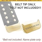Personalized Gold Belt Tip for Adult WWE Championship Replica Belts