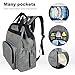 Hap Tim Diaper Bag Backpack, Large Multifunction Travel Back Pack Maternity Baby Nappy Changing Bags with Stroller Straps Insulated Pouches (Navy Blue 5337)