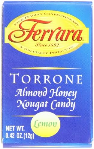 Ferrara Torrone Candy, Assorted Wrapped, 144-Count