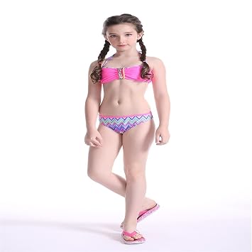 Oipoodde Madchen Badeanzug Kinder Badeanzug Bh Split Bikini