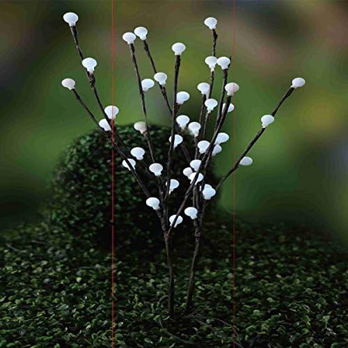Solar Power Outdoor Garden Double Twig Tree 40 Led Fairy Lights Weather Proof Party White