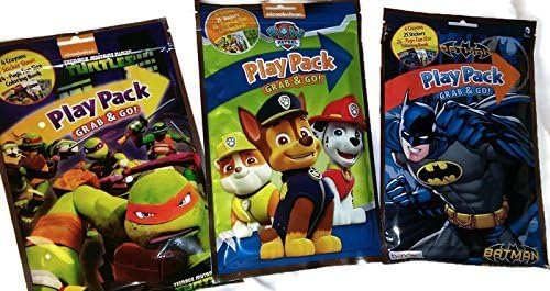 Paw Patrol Party Favors, Ninja Turtles Party Supplies on Prime, Batman Party Supplies Prime, Coloring Book Bundle for Kids