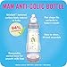 MAM Easy Start Anti Colic Baby Bottle, Easy Switch Between Breast and Bottle, Reduces Air Bubbles and Colic, 3 Pack, 2+ Months, Deep Sea/Unisex, Ivory