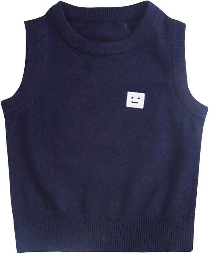 EOZY Baby Jungen West Pullover /&Auml;rmellos Strickweste Pullunder Sweatshirt