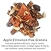 Flax Granola - Variety Pack: Fruit & Berry, Pumpkin Spice, and Apple Cinnamon - The Plan Friendly, Gluten Free - 12 oz, 3 pack