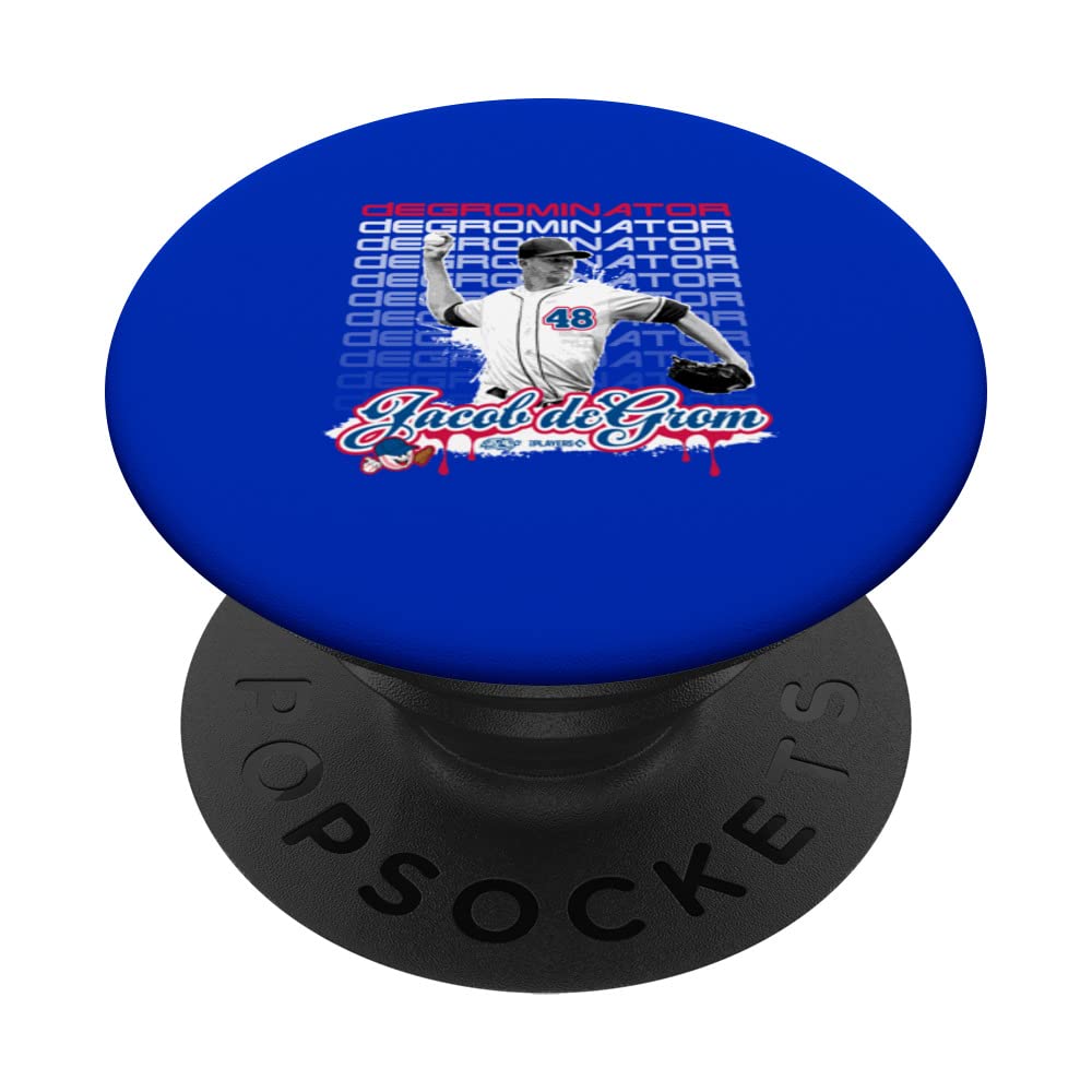 Jacob deGrom Texas Baseball Sket One x MLB Players PopSockets Swappable PopGrip