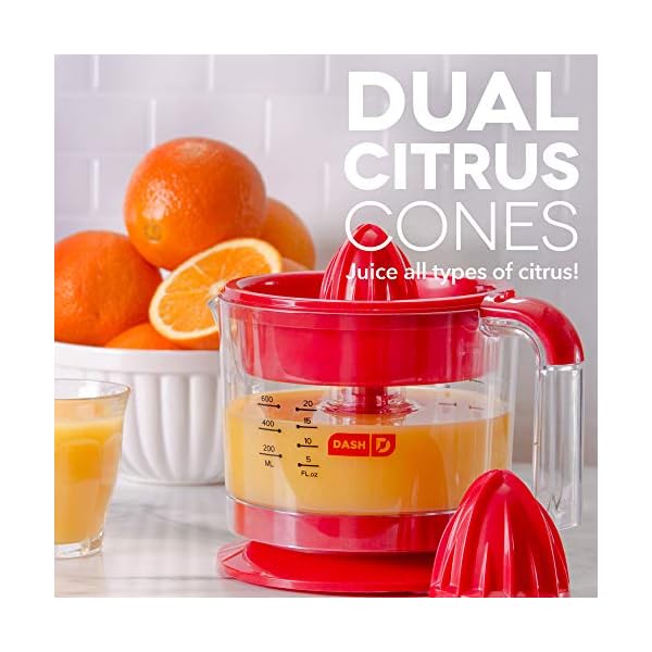 Dash Citrus Juicer Extractor Compact Juicer for Healthy Juice, Oranges