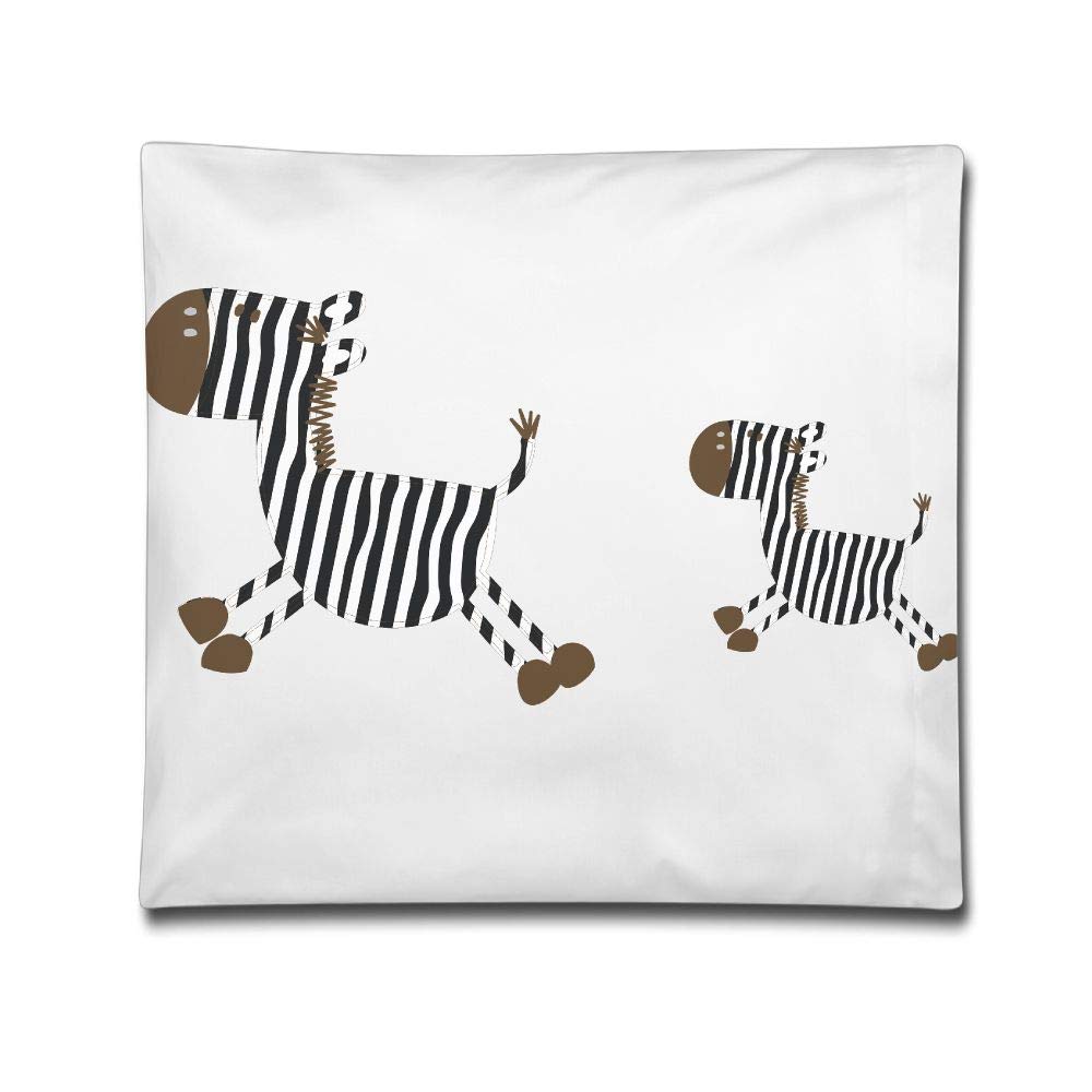 Amazon Com Phyllis Walker Pillow Shams Zebra Running Square Throw