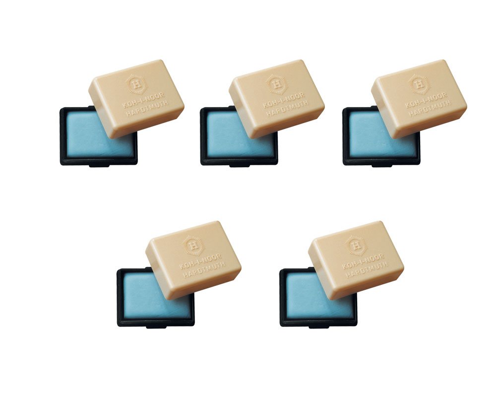 Koh-I-Noor Set of 5 Rubbers in small Boxes