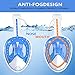 DIVELUX Snorkel Mask - Snorkeling Gear for Adults and Kids - Full Face Snorkeling and Diving Mask with 180° Panoramic Viewing - Longer Ventilation Pipe, Anti Fog & Anti Leak, (Green, L/XL)
