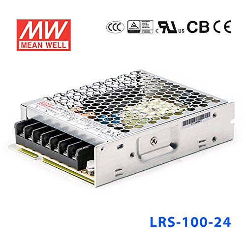 MeanWell LRS-100-24 Power Supply - 100W 24V