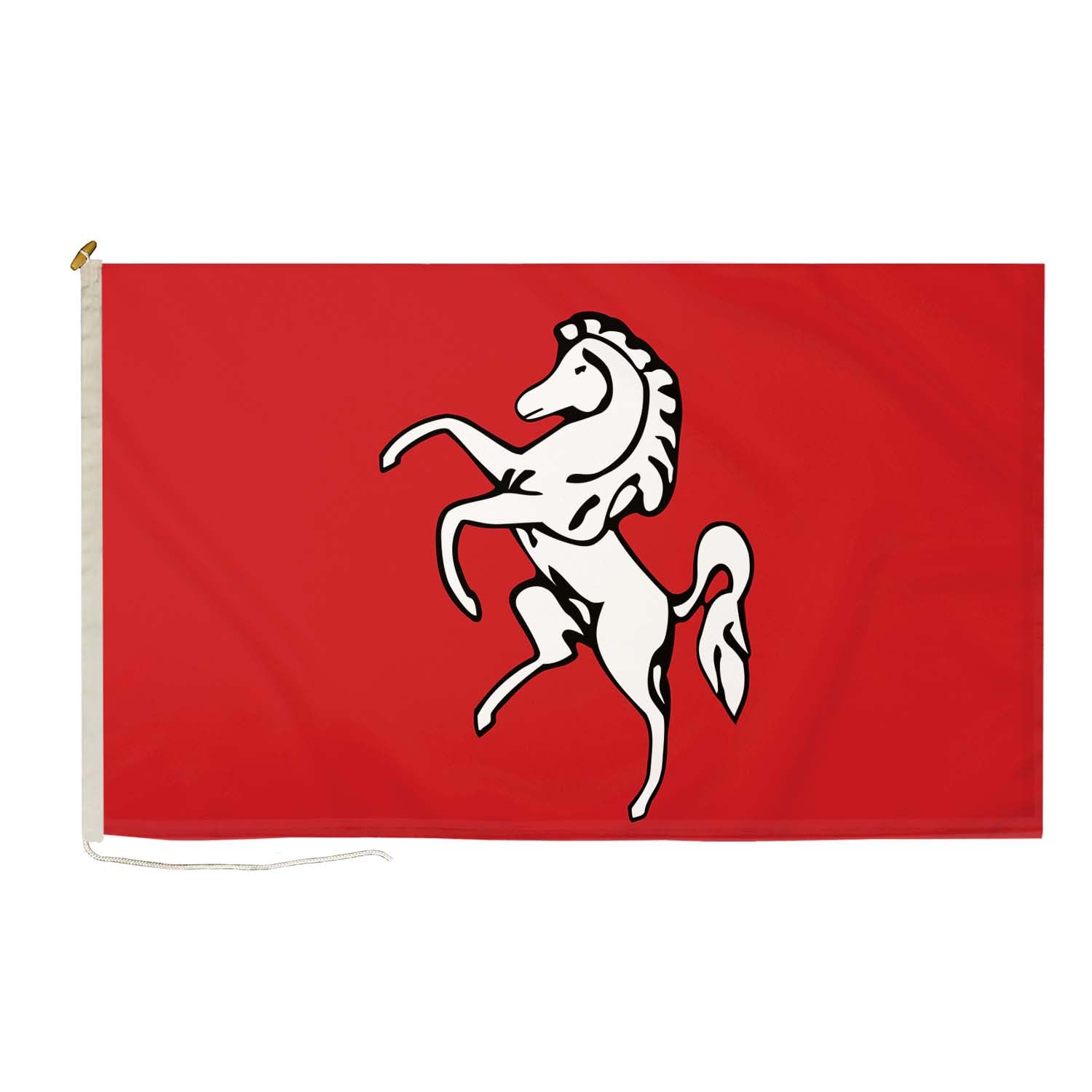 DuraFlag Kent 5ft x 3ft with Rope and Toggled - Premium Quality 5x3 County Flags
