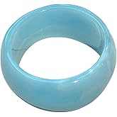 MMIUAEG Acrylic Colorful Chunky Geometric Cuff Bangle for Women Retro Candy Color Irregular Wide Cuff Bracelet Vintage Statement Party Jewelry Gift