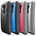 LG G Flex 2 Case - Poetic [Revolution Series] - [Heavy Duty] [Dual Layer] Complete Protection Hybrid Case with Built-In Screen Protector for LG G Flex 2 (2015) Black (3-Year Manufacturer Warranty From Poetic)