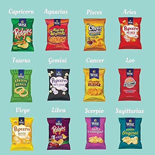 Wise Snacks Ridgies Potato Chips, Sour Cream and Onion 1.25 Ounce (36