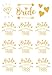 Bachelorette Party Tattoos - 56 Temporary Flash Tattoos, Bride Tribe, Bridesmaid, Bridal Shower Designs