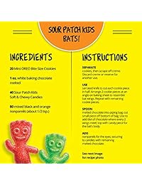 SOUR PATCH KIDS Zombie Halloween Candy, 80 Trick or Treat Size Packs (0.5 oz.)