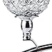 Candlestick Holders,WensLTD 17 Inch Three Crystal Candlesticks Home Coffee Table Decor Decorations Centerpiece for Dining/Living Room (Ship from US!!!) (Silver)
