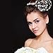 eBoot 6 Pack White Pearl Bridal Wedding Hair Pins Decorated Hairpins for Women and Girls