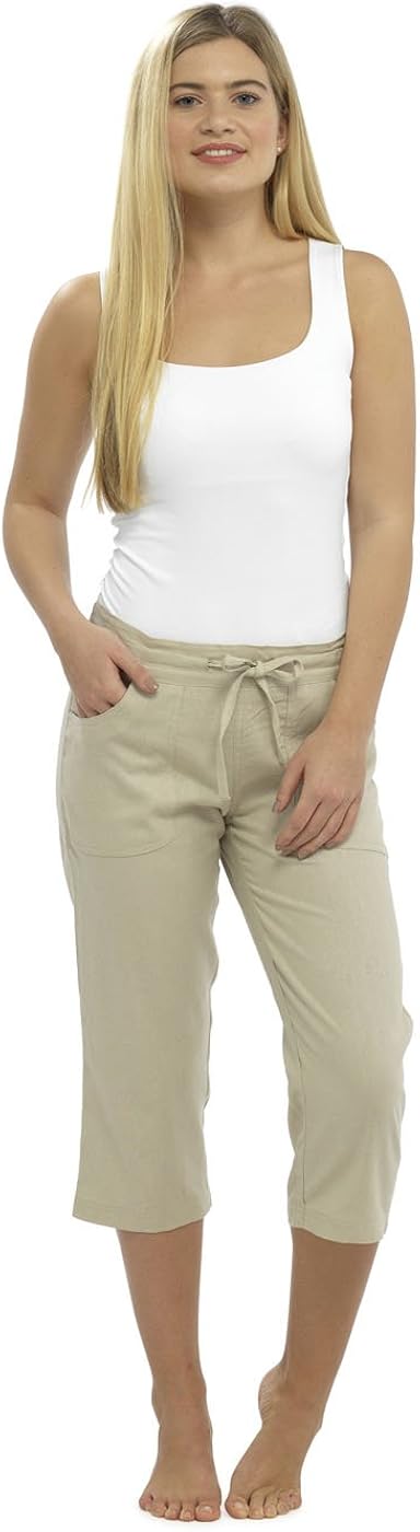 ladies white trousers size 18