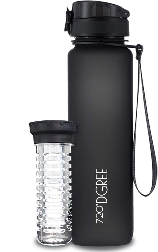 720°DGREE Borraccia 1,5 Litri uberBottle Infusore, softTouch - Senza 720°DGREE Borraccia 1,5 Litri uberBottle Infusore, softTouch - Senza