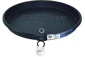 EZ-FLO Eastman Water Heater Drain Pan with PVC Fittings, 28 Inch ID x 30 Inch OD Compression, 60078