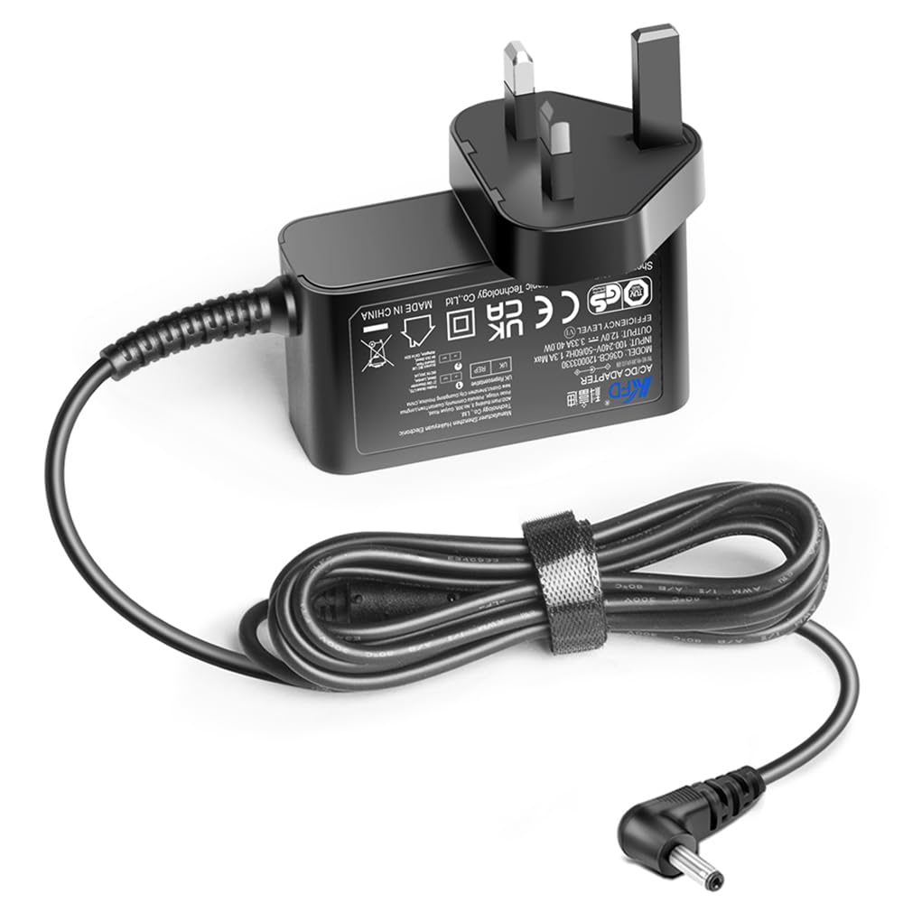 KFD 12V Jumper Laptop Charger for Jumper EZbook S4 S5 X3 X4 3Pro V3 V4 A5 EZpad 6 Pro Fusion5 A90B+ Pro Lapbook S15 Teclast F15 F7 Morostron LeadBook T15 Auusda T151 F152 Power Supply AC/DC Adapter