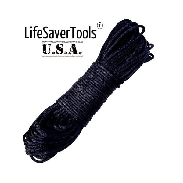 850-Black-Paracord-100-Feet-Test-Strength–8578-Stronger-than-550-Paracord-or-750-Paracord-Mold-Mildew-UV-Resistant-Made-in-the-USA-By-a-Certified-Military-Contractor-Life-Time-Exchange 850-Black-Paracord-100-Feet-Test-Strength–8578-Stronger-than-550-Paracord-or-750-Paracord-Mold-Mildew-UV-Resistant-Made-in-the-USA-By-a-Certified-Military-Contractor-Life-Time-Exchange