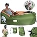 Air Lounger - Inflatable Lounger - Proceeds Conserve Wildlife via Nonprofit BornFree USA - Ripstop Nylon - Cary Case, Bottle Opener, Pockets, Stakes - Pool Float - Green - By Terra Bella