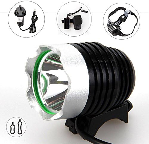 Rayma 3000lm Cree Xm-l T6 LED Cycling Front Head Rechargeable Bicycle Bike Light Headlight for Outdoor Sports Color Black