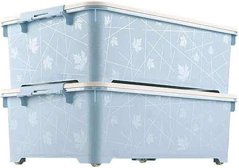 Amazon Zjhdx 装飾的な収納段ボール箱付き金属プレートネスティングギフトボックス付きふた付きおもちゃ写真思い出クローゼット保育園オフィス寝室の装飾 Color Blue 収納ケース ボックス オンライン通販