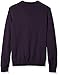 Calvin Klein Men's Merino Solid V-Neck Sweater, Amet Mouline, Medium