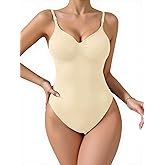 JEKAOYI Women's Shapewear Bodysuit, Mid Thigh Tummy Control Butt Lifter Shaper with Adjustable Straps