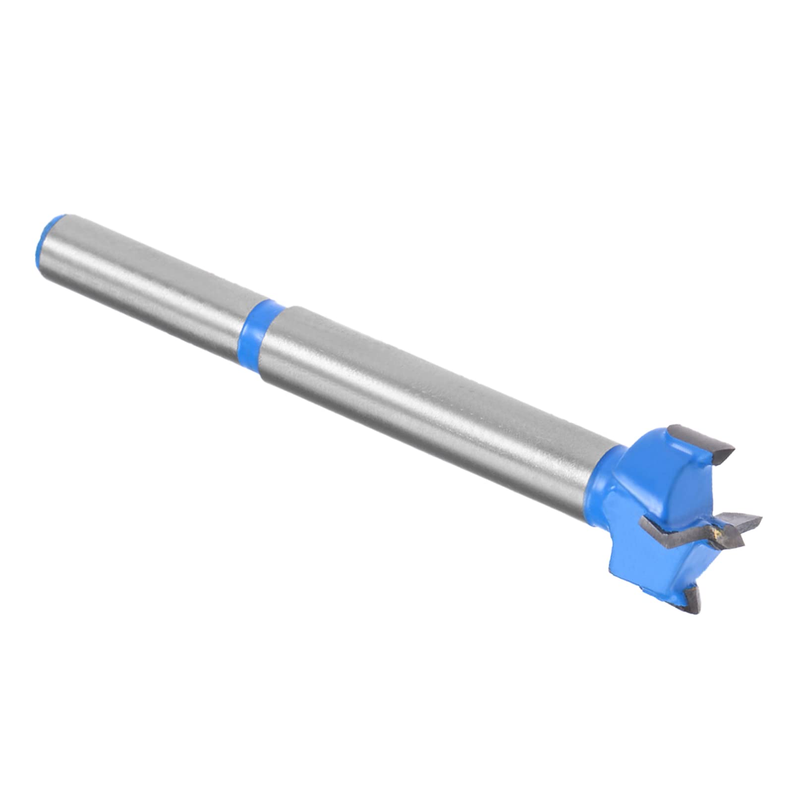 Kozelo Forstner Drill Bit - [16mm] Tungsten Carbide Auger Opener for Wood Furniture Hinge Woodworking Use, Round Shank, Dark Blue