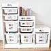 Mozamy Creative 30pcs Toy Organization Labels Bin Labels Toy Storage Stickers Playroom Decals Toddler Stickers School Aged Kids Wall Decals