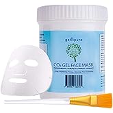 Getitpure Carboxy Co2 Gel Face & Neck Mask Bulk Size, All Skin Type Deep Pore Cleansing Mask (20 Applications x 25 millilitre)