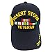 US Military Desert Storm Veteran Officially Licensed (Ods Vet) Black Hat Cap