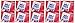 Wet Ones Antibacterial Hand Wipes Singles, (Pack of 24 X 10)