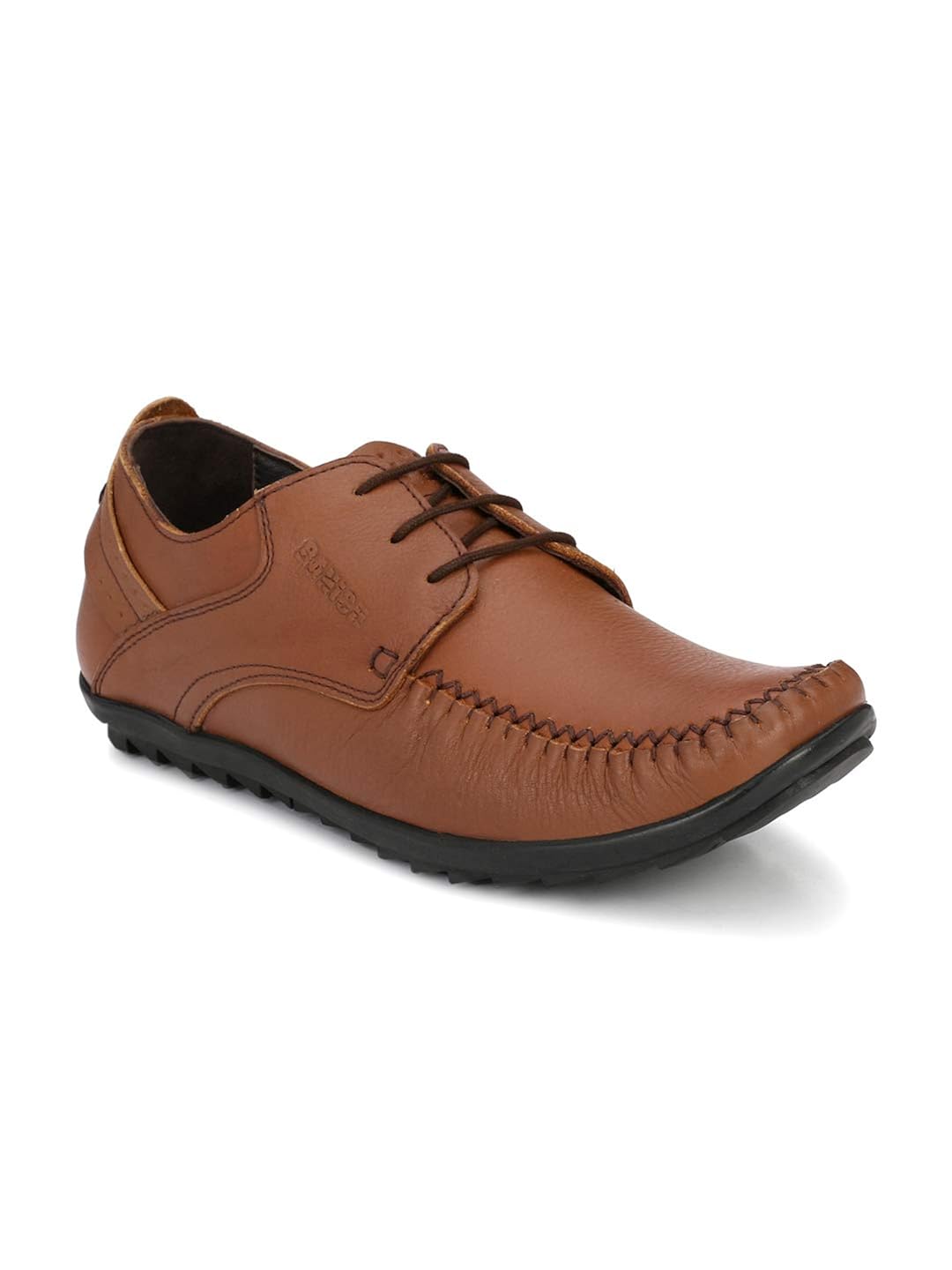 Buy BANISH Men�s Genuine Leather Casual Shoes at Amazon.in