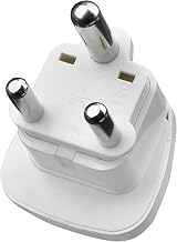 AMOS Universal Travel Adapter UK USA EU AU Asia to South Africa 3 Pin Type M view 3